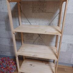木製ラック4段
