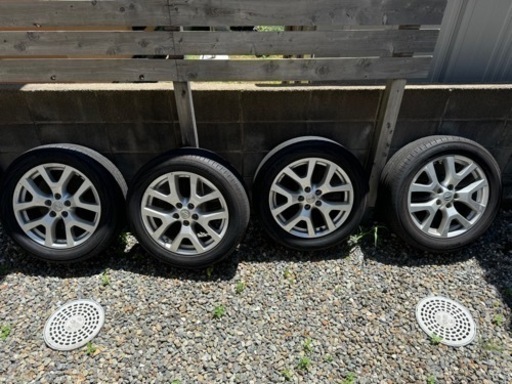 ☆溝深☆日産エクストレイル t31 純正ホイールとタイヤ