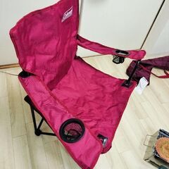 キャンプ用　折りたたみ椅子　coleman