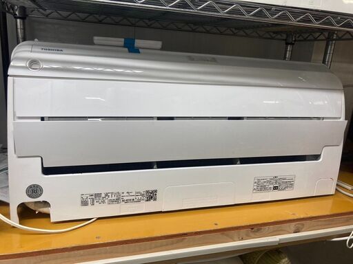 ☆中古￥19800！TOSHIBA　激安エアコン　6畳用2.2kwルームエアコン　RAS－221DS　家電　　2014年製　【BF182】