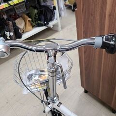 ★店頭にて試乗可★ J7129　★未使用品★　折りたたみ自転車　ARUN　アラン　MSB-206AS　20インチ　ホワイト　6段変速　【リユースのサカイ柏店】　 中古自転車 　流山市 中古自転車 松戸市 中古自転車 我孫子市 中古自転車 船橋市 中古自転車 守谷市 中古自転車 取手市 中古自転車の画像