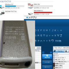 🎶SONYウォークマン  🎶NW-E052/シルバー (2GB)の画像