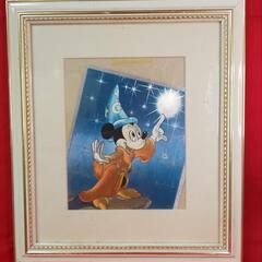 見る角度、光の角度で色彩が変化「Disney ミッキー画」