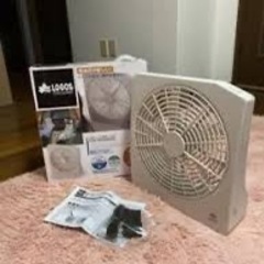 ロゴス 扇風機 2電源・どこでも扇風機(AC・電池)