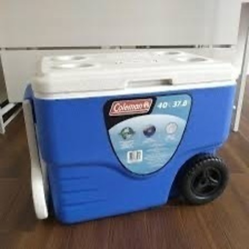 Coleman クーラーボックス ホイールクーラー40QT ブルー 6240-718G [並行輸入品]