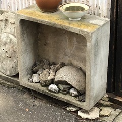 ガーデンパン　コンクリート製の画像
