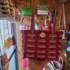 🌻夏にオススメ🌻「ハンドメイド」クラフトバッグ