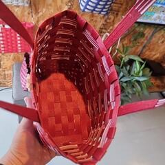 🌻夏にオススメ🌻「ハンドメイド」クラフトバッグの画像