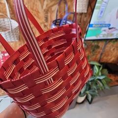 🌻夏にオススメ🌻「ハンドメイド」クラフトバッグの画像