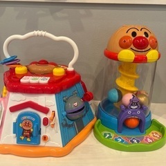  アンパンマン　おもちゃ 知育玩具2点