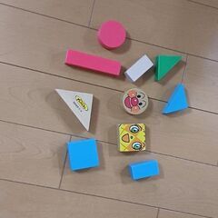 アンパンマンの積み木