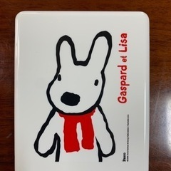 リサとガスパールのサンドイッチBOXと巾着セットの画像