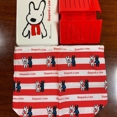 リサとガスパールのサンドイッチBOXと巾着セット