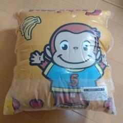 おさるのジョージ TOY STYLE トイスタイル ロングピロー 枕 まくら 抱き枕 クッションの画像