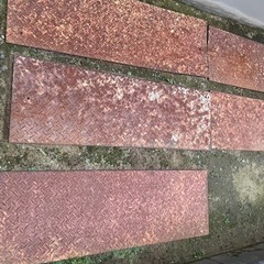 縞鋼板　鉄板　グレーチング 