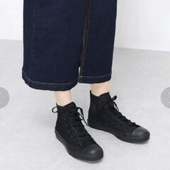 お得だね！　CONVERSE　スニーカー　黒