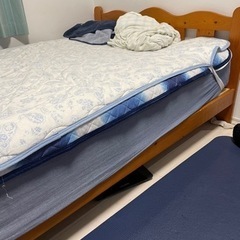 家具 ベッド セミダブルベッド