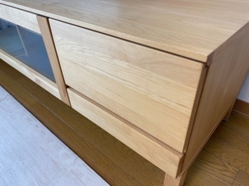 【美品】テレビ台　木製　ナチュラル