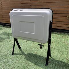 【美品】引き取り限定　薄型　屋外用　灯油タンク　90リットル　使...