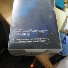 TDG-BR50,ソニー３Dめがね，ブラックの画像