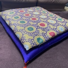 キラキラ座布団　クッション　高級　和風　 の画像