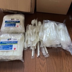 プラスチックスプーン300本くらい