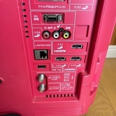SHARP AQUOS19インチ&DVDプレイヤーの画像