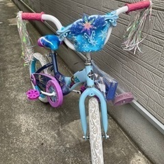 Huffy ディズニー アナ雪 12インチ キッズバイク 自転車...