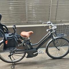 ヤマハ電動自転車　リアチャイルドシート付き