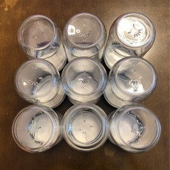 ネスカフェ コーヒー 空き瓶 9本の画像