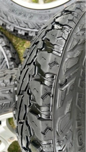 ジムニー　YOKOHAMA　ジオランダーMT KEELER アルミセット　 175 80 R16