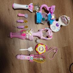 昔のプリキュアのおもちゃ、景品の画像