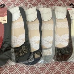 【取引者決定】新品・中古品 フットカバー くるぶしソックス パン...