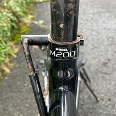 折りたたみ自転車　No.1481　ブラック　20インチ　MYPALLAS M200　6段切替付き　【リサイクルショップどりーむ鹿大前店】の画像