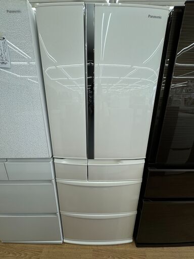 ★ジモティ割あり★ Panasonic 6ドア冷蔵庫 NR-FVF505-W 501L 20年製 動作確認／クリーニング済み KJ5487
