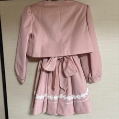 Frifri et Bribri こども服 ピンク花柄ワンピース　120サイズの画像
