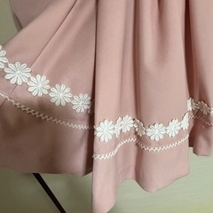 Frifri et Bribri こども服 ピンク花柄ワンピース　120サイズの画像