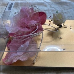 髪飾り 成人式着物で使用の画像