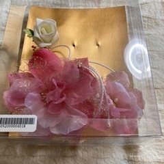 髪飾り 成人式着物で使用