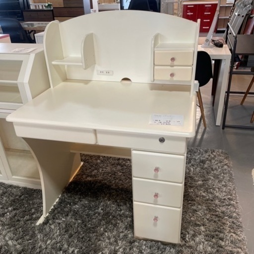 学習机　ホワイト