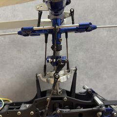 【ジ163】ヒロボー HIROBO ラジコンヘリ 良品 FUTABA FM FP-T6VH メカ エンジン OS MAX SX 50 付きの画像