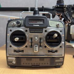 【ジ163】ヒロボー HIROBO ラジコンヘリ 良品 FUTABA FM FP-T6VH メカ エンジン OS MAX SX 50 付きの画像