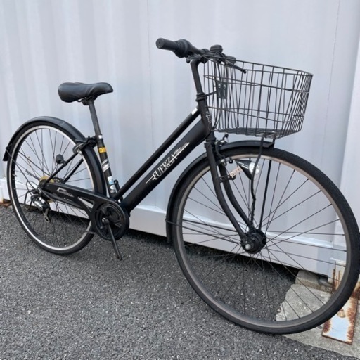 都内/千葉市引取】ママチャリ 27インチ自転車 6段変速/鍵/オートライト