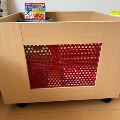 ACTUSアクタス家具 収納家具 キャスター付大型収納 子供部屋...