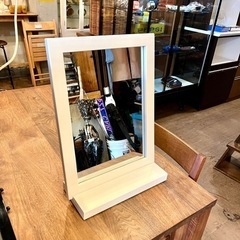 《売約済》【武蔵小山店】 鏡  姿見 ミラー　化粧台　メイク　ス...