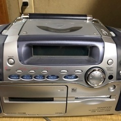 KENWOOD     ケンウッドCD、MD.テープラジカセMDX-F55の画像