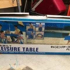 バーベキュー　テーブル　イスの画像