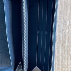 【現行 美品】ルイヴィトン LOUIS VUITTON ヴェルティカル 長財布 ラウンドファスナー タイガ レザー ブラック 黒 メンズ ビジネスの画像