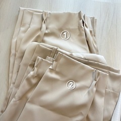 遮光カーテン&レースカーテン2枚セットの画像