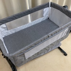 【美品】ベビーベッド　赤ちゃん用ベッド　バシネットの画像
